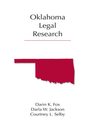 cover image of Oklahoma Legal Research
